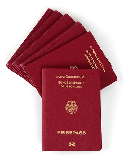 Немецкий паспорт на третьем месте в рейтинге паспортов