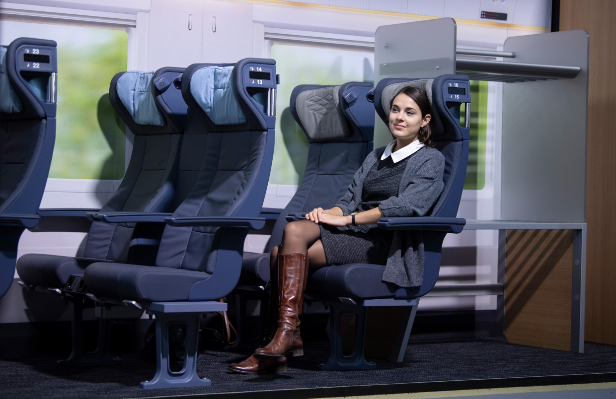 Deutsche Bahn: Новые сидения для поездов ICE