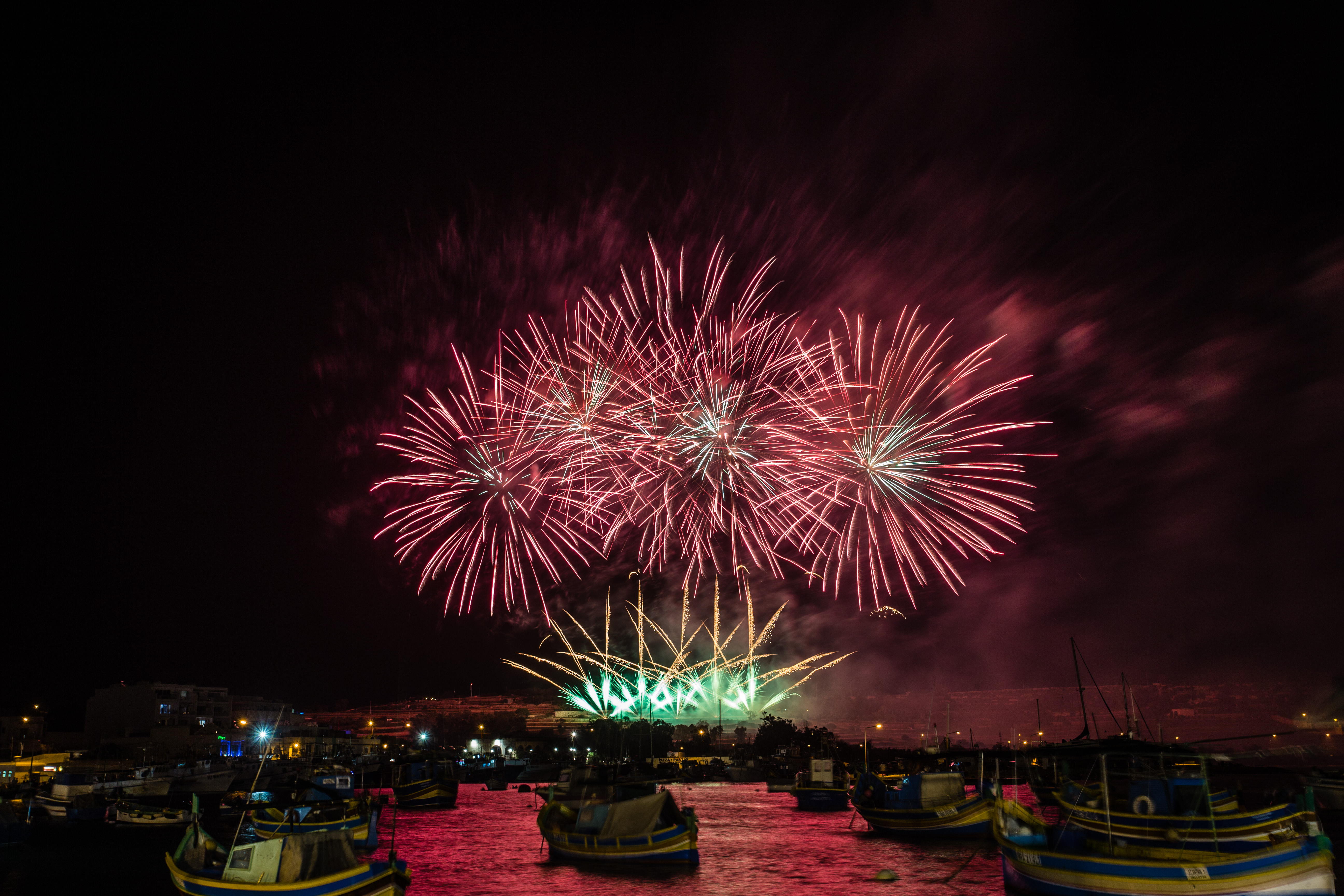 Юбилейный фестиваль фейерверков на Мальте