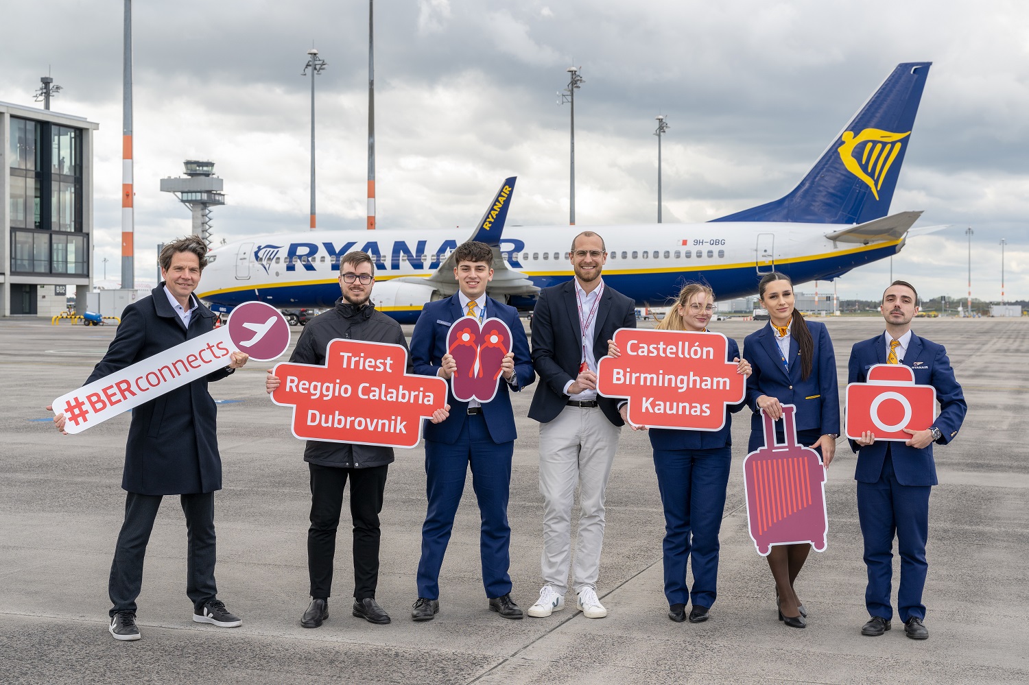 Ryanair: шесть новых направлений из Берлина